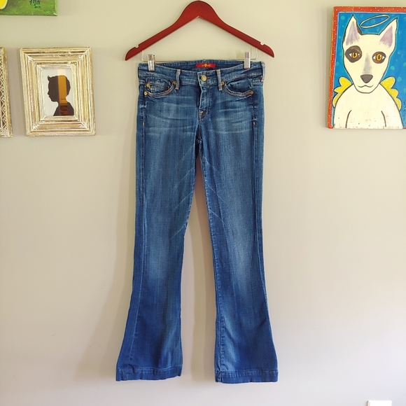 Seven for All Mankind Flare Jeans Size 26 - Picture 9 of 16